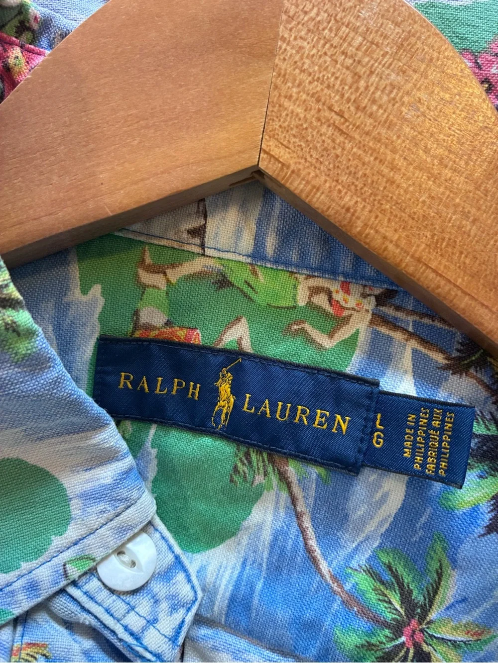 Men’s Ralph Lauren island vibes pullover polo